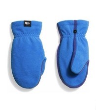 New With Tags The North Face Glacier Warm Snow Mittens Boys 10-11 Years Blue