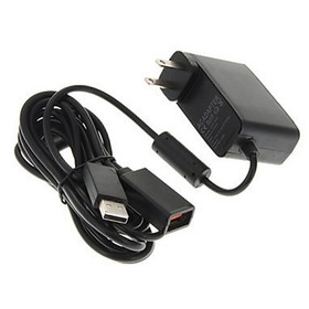 USB Charger AC Power Supply Adapter Cable for XBOX 360 Console Kinect Sensor