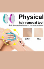 Crystal Hair Eraser - Painless Physical Hair Removal Tool - Nano Glass Epilator