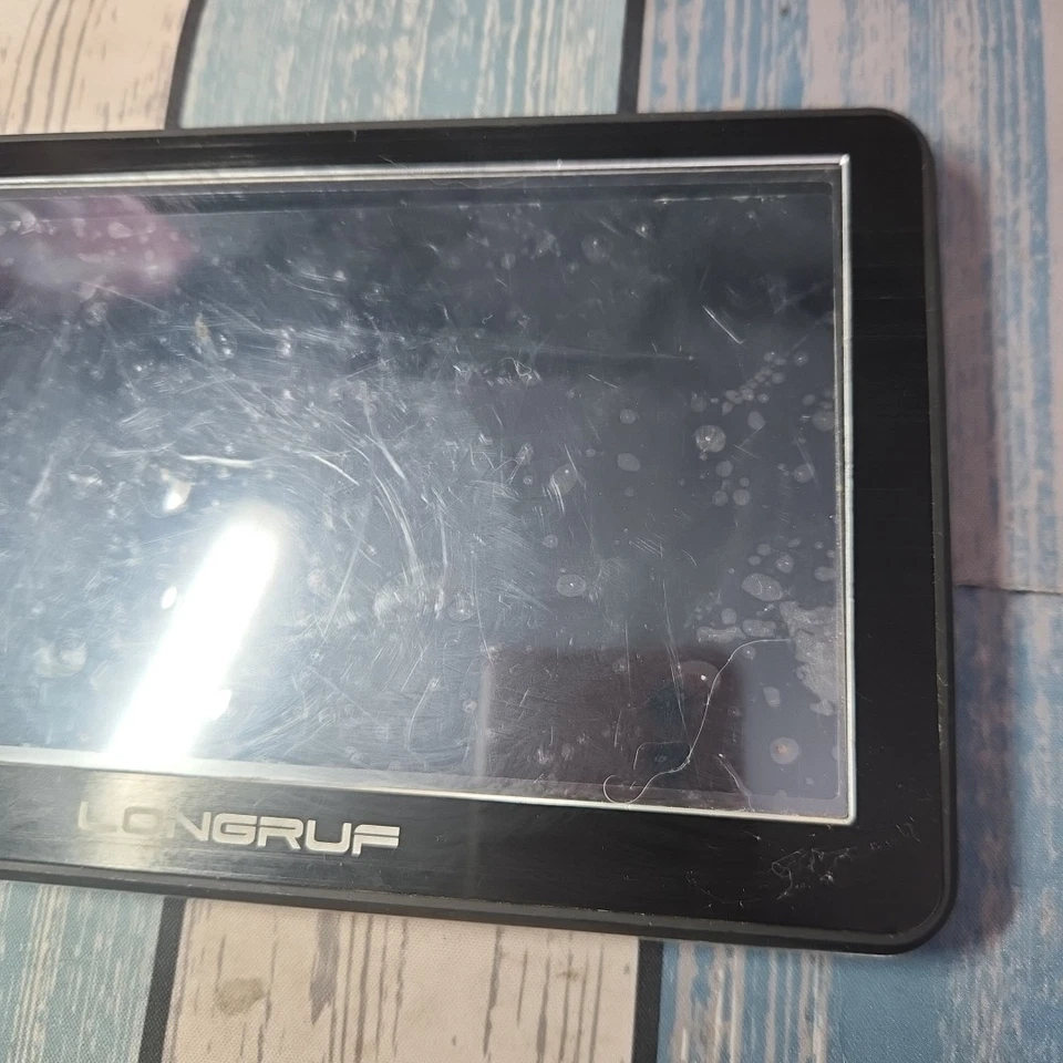 LONGRUF 7" HD TouchScreen GPS Navigation System For Trucking 8GB 256MB GPS-710 - Image 4 of 4