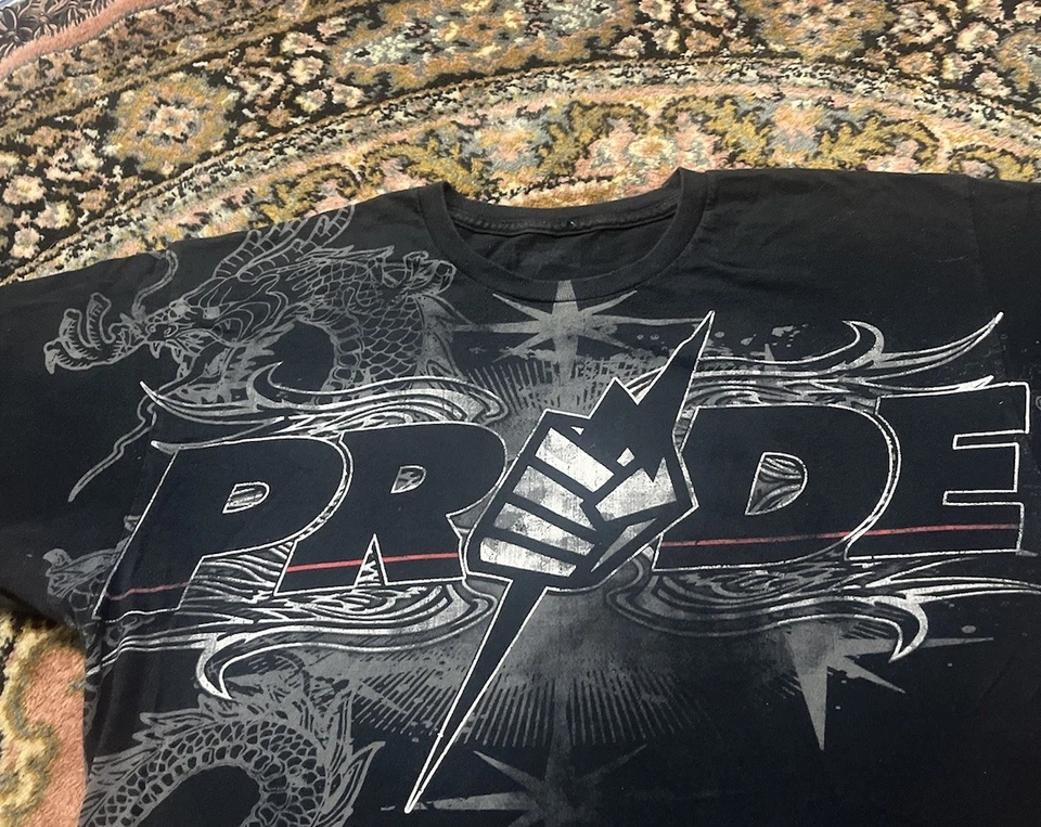 Vintage Pride Fighting Championship T Shirt Black - Image 2 of 4