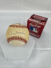 Billy Martin Herb Score Multi-Signed AL Baseball w/ San Diego Chicken Auto
