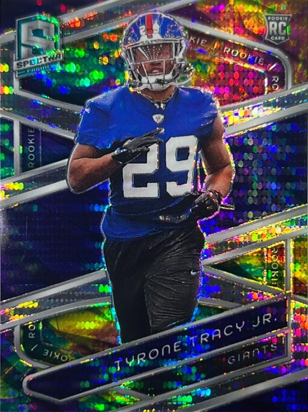 2024 Panini Spectra #180 Tyrone Tracy Jr. Celestial 20/99 RC