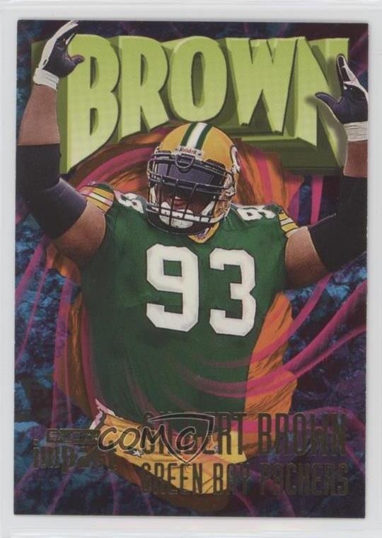 1997 Skybox Impact Gilbert Brown #38 0q3