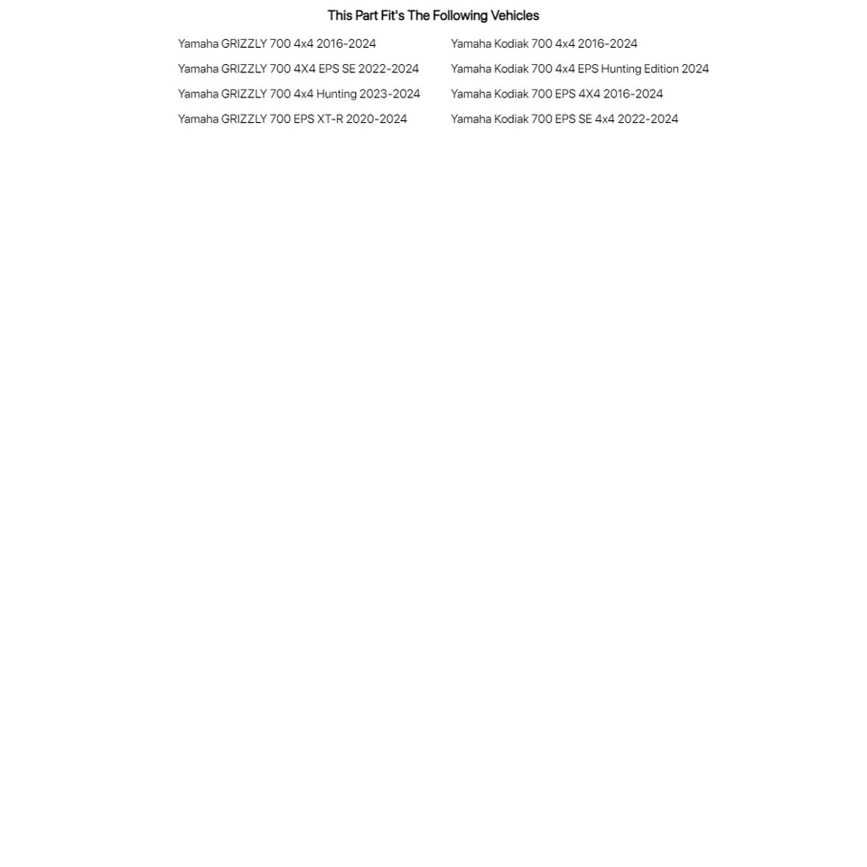 Tusk Winch with Wire Rope and Mount Plate 2500 lb. For Yamaha Kodiak 700 EPS SE - Image 3 of 4