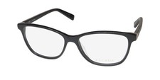 NEW ESCADA VESA04 EYEGLASSES FULL-RIM 53-15-140 BLACK WOMENS CAT EYE 0700
