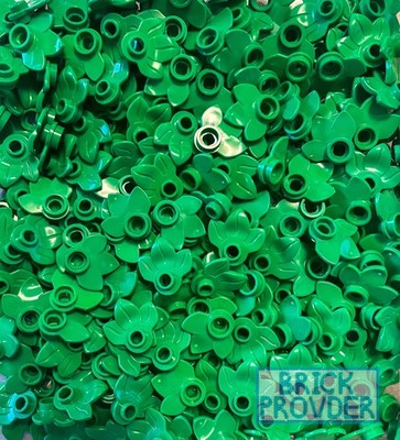 LEGO  Blatt Pflanze 32607 hellgrün    100x [NEU]   Pflanzenteil Leaf CITY / MOC