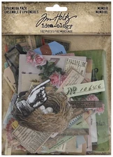 Idea-Ology Ephemera Pack 102/Pkg-Memoir