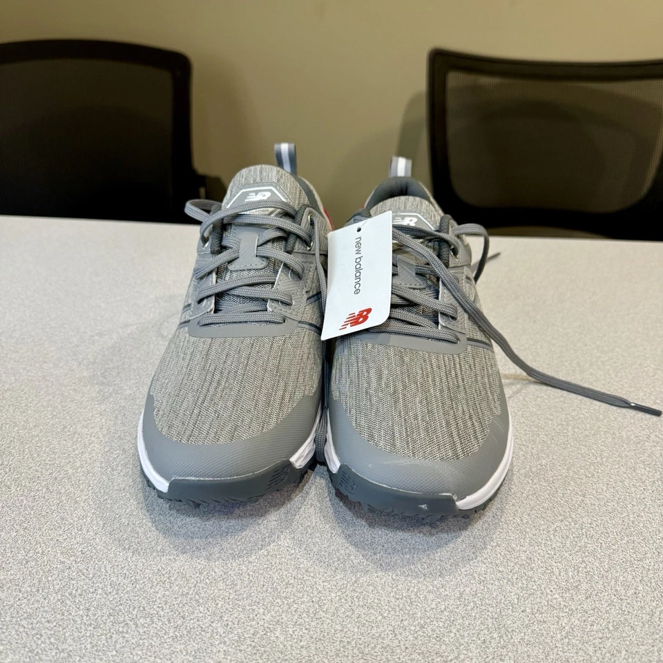 Tênis de golfe New Balance Fresh Foam Contend cinza/carvão novo sem etiquetas 9,5 - Imagem 3 de 4