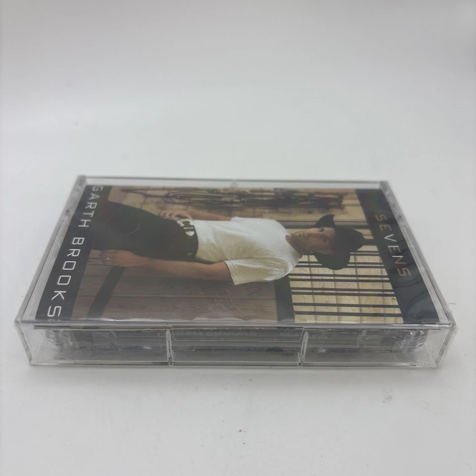 Garth Brooks - Sevens Cassette Tape 1997 Capitol Nashville Country Album - Image 3 of 4