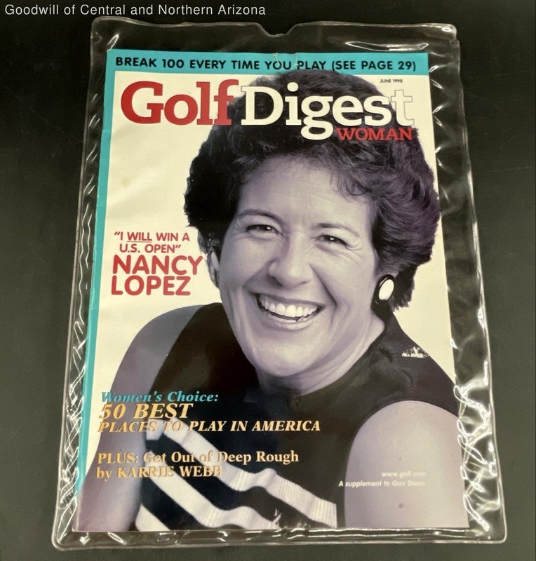 Lot Of 3 Magazines Golf Digest/ Golf For Women Featuring Nancy Lopez