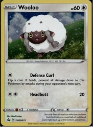 Wooloo SWSH011 Holo Promo Pokemon TCG