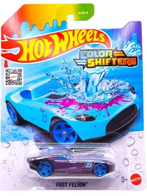 Hot Wheels Color Shifters Fast Felion 1:64 Scale Color Changing Car