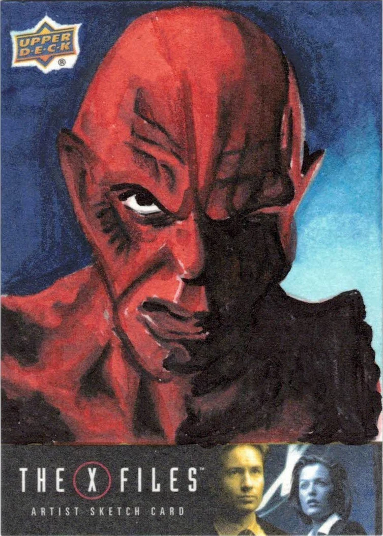The X-Files Sketch Collectable Trading Cards for sale | eBay