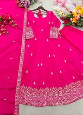 SALWAR KAMEEZ PAKISTANI INDIAN WEDDING PARTY WEAR ANARKALI DRESS BOLLYWOOD SUIT
