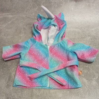 Chad Valley Design a Bear Einhorn Nachtwäsche Morgenmantel passt Build a Bear 