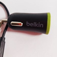 Belkin Universal Car Charger  Cable 10W/2.1 AMP/Micro USB Cable Model F8M669