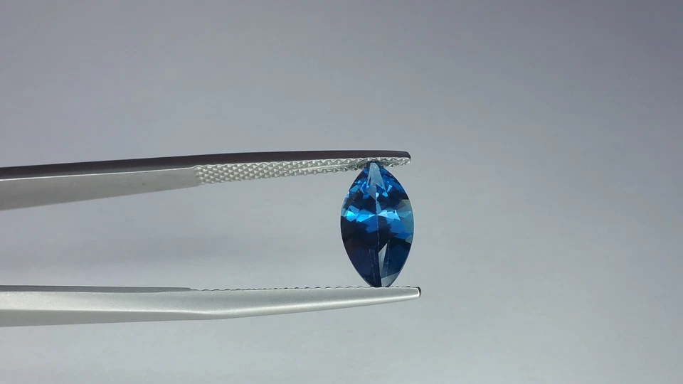 🔷 London Blue Topaz Natural Marquise Cut 12x6mm 🔷 - Image 3 of 4