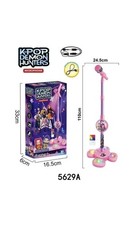 Kpop Demon Music Microphone Children's Toy with Light Microphone Can Play Songs