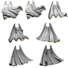 Kitbash Bits - Cloaks EP - GreyTide Studio