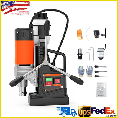 Magnetic Drill, 1750W 2'' Boring Diameter, 2922Lbf Power Portable Magnetic Drill