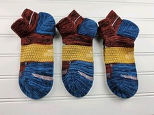 Bombas Hex-Tec Run Athletic Ankle Socks Lot Of 3 Pairs Size M