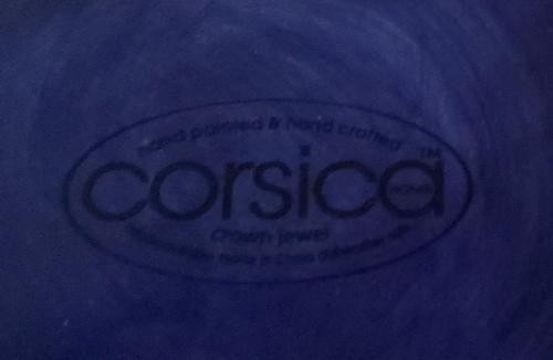 CORSICA HOME (2) Dinner Plates CROWN JEWEL 11-1/8" Tabletops Unlimited - Picture 3 of 3
