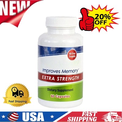 Prevagen Improves Memory Extra Strength 20MG Capsule - 60 Counts For Your Brain