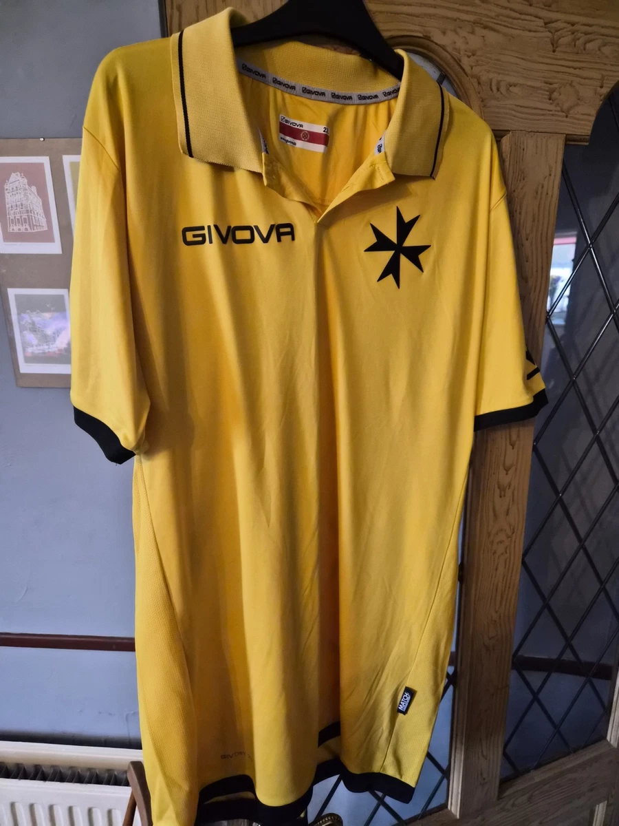 Maillot de football rare Hibernians FC Paola Malta Joma 2XL homme maltais
