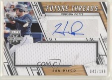 2019 Elite Extra Edition Future Threads Signatures Black Hudson Potts Auto 7w7