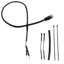 14.7" RJ11 Radar Detector Mirror Wire Power Cord Hardwire Power Tap Compatible w