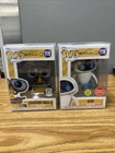 Funko Pop! Disney Pixar Wall-E Charging Wall-E FSS #1119 & Eve GITD #1116