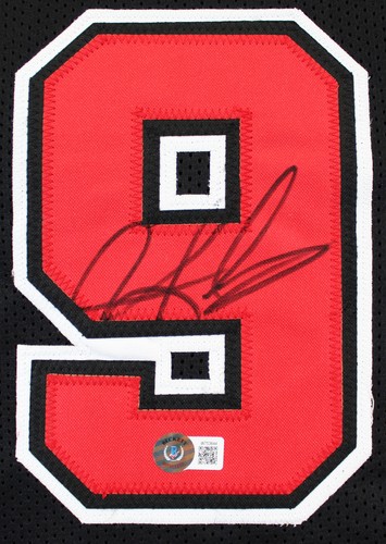 Dennis Rodman Authentic Signed Black Pro Style Jersey Autographed BAS Witnessed - Picture 2 of 3