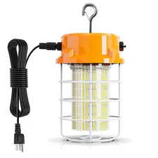 80W LED Temporary Work Light Portable Construction Jobsite Lights 5000K 12000Lm