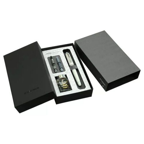 Platinum 3776 Century Shape of Heart Ivoire Fountain Pen Limited Edition Nib M - Picture 4 of 8
