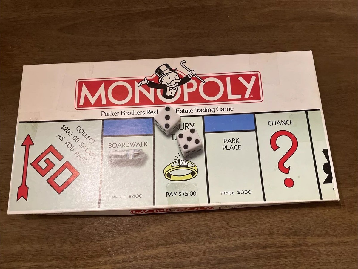 Vintage 1985 Parker Brothers Monopoly Board Game. | eBay