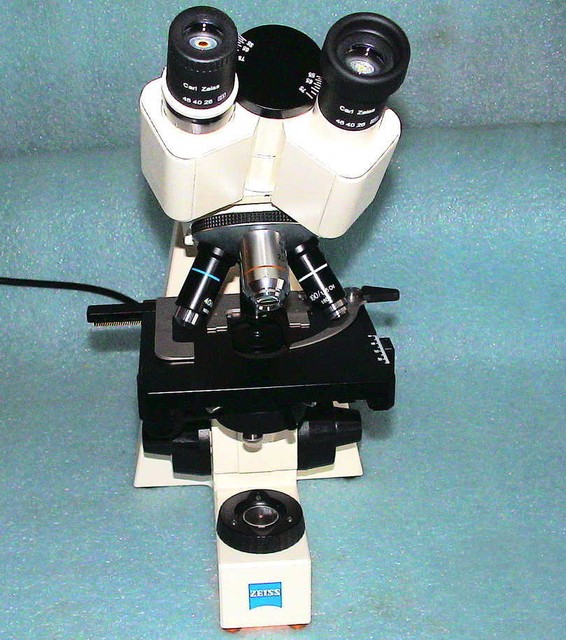 ZEISS Standard 20 Mikroskop Achromat Binocular Laboratory Microscope