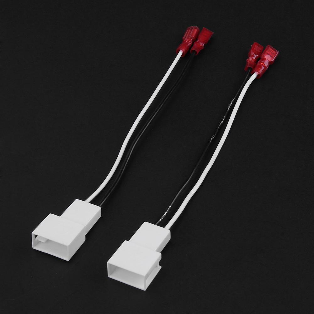 1Pair Car Speaker Wiring Harness Adapter Connector 728104 for 1987