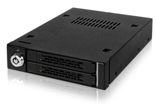 Icy Dock MB992SK-B - HDD - SSD - SATA - Serial ATA II - Serial ATA III - 2,5 cala - Zdjęcie 1 z 1
