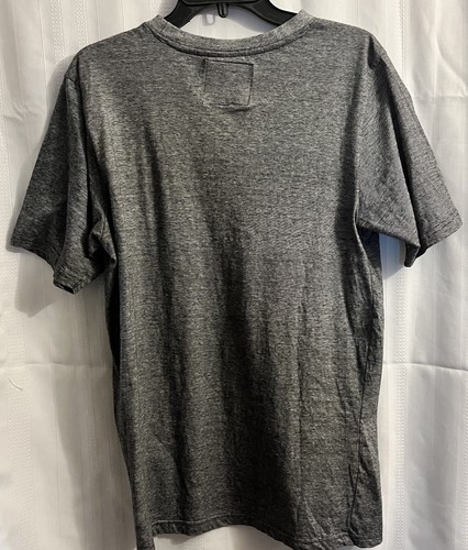 Hudson & Barrow NYC Size Large T-Shirt 2-tone Crew neck With Pocket , Grey - Picture 3 of 6