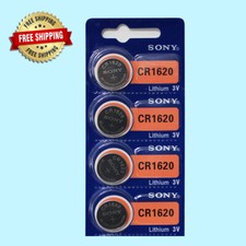 Sony CR1620 Lithium 3V Watch Battery Exp 10/2031  4Pc