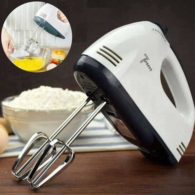 Blender Cake Cream Kitchen Beater Egg Mixer Hand Speed 7 Whisk Handheld Electric
Opens in a new wind