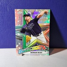 #FS-17 Brandon McKay Tampa Bay Rays 2021 Topps Chrome Future Stars Insert Card