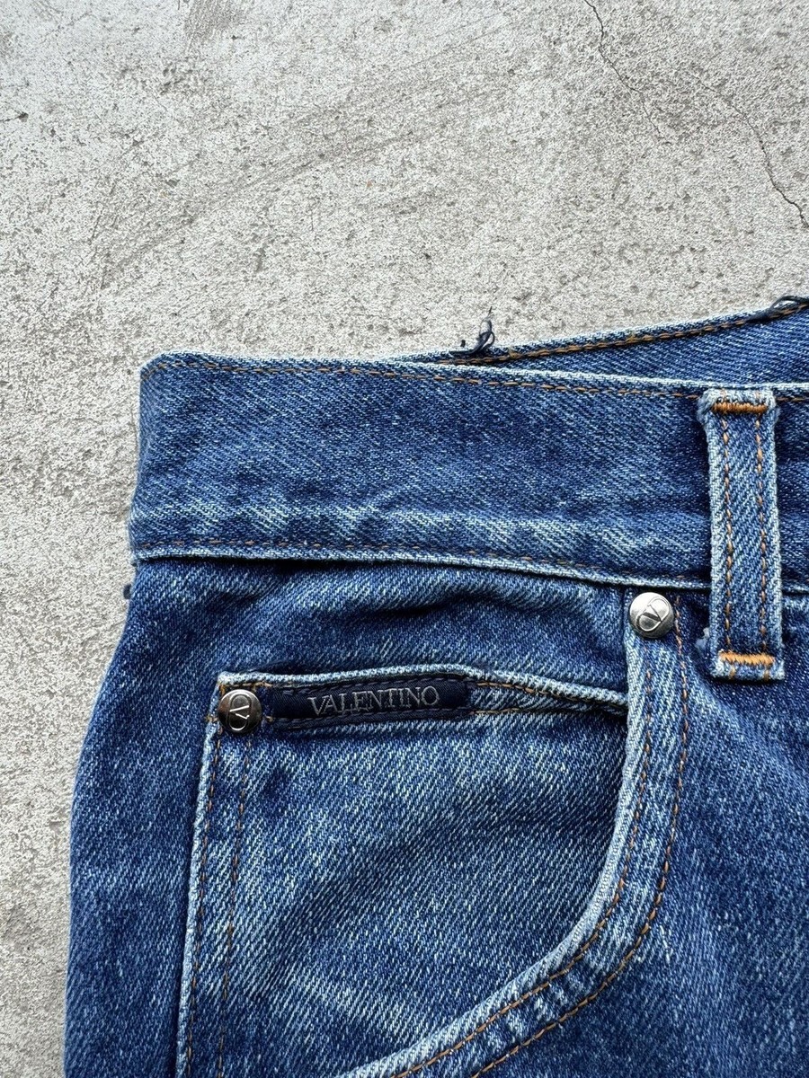 関送込◆VALENTINO◆ジーンズ Men's luxury jeans - Valentino Blue Jeans