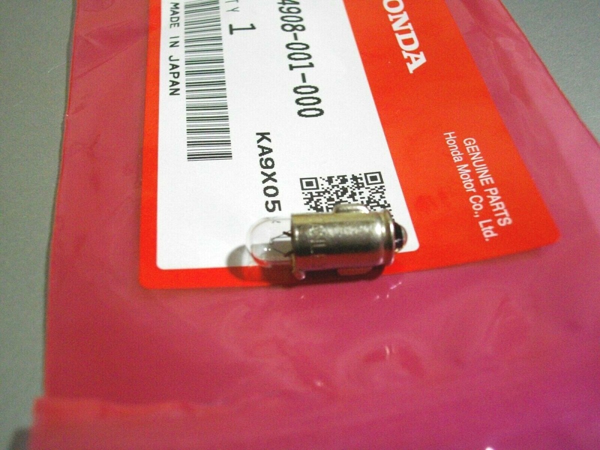Honda Motocompo NCZ50 Speedometer Bulb 6V-1.5w Genuine 34908 Honda Motocompo NCZ50 Speedometer Bulb 6V-1.5w Genuine 34908