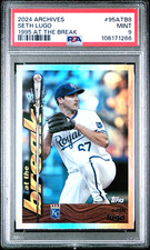 2024 Topps Archives Seth Lugo #95ATB-8 (1995 BREAK) PSA 9 MINT (RARE: Pop 1)