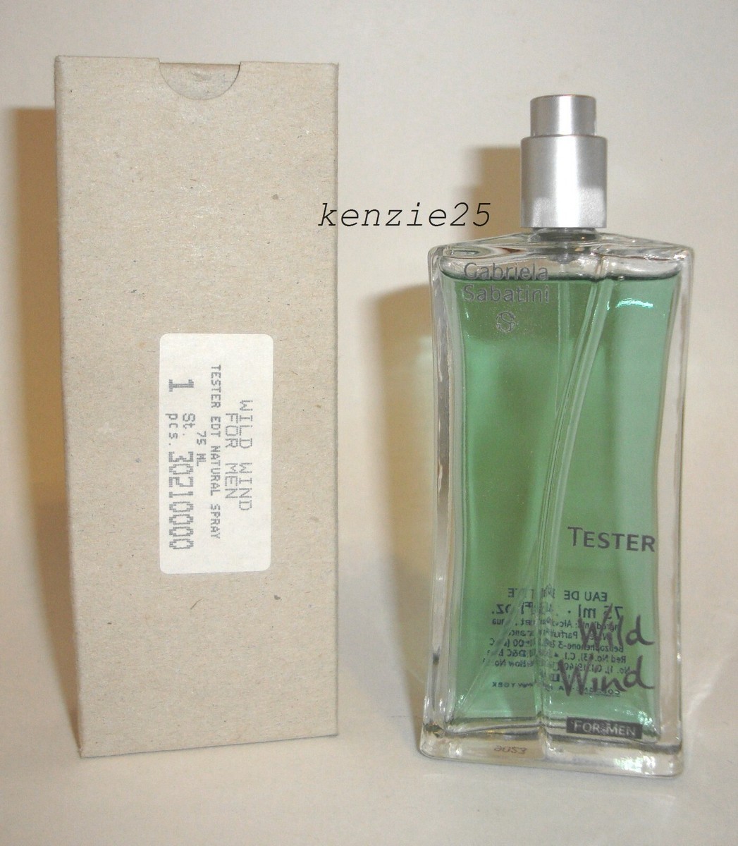 Gabriella Sabatini WILD WIND for men Edt oz Spray 75ml eau de