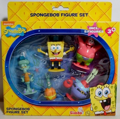 spongebob figure set
