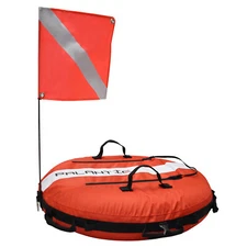Palantic Elite Freediving Dive Buoy– Handles, Storage Compartment & Carry Straps