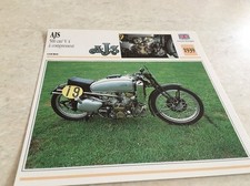 Ajs 500 V4 Supercharger 1939 Motorcycle Card Atlas Motorcycle Uk Ajs 500 V4 Supercharger 1939 Motorcycle Card Atlas Motorcycle Uk